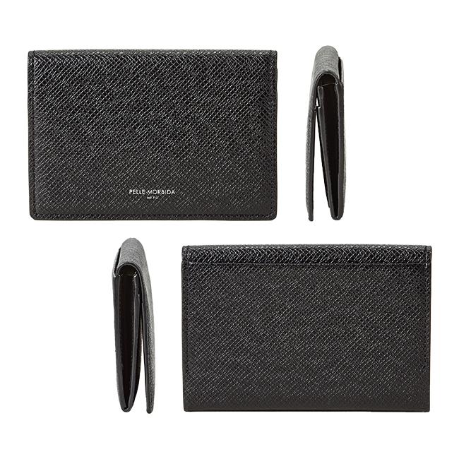 ペッレモルビダ 名刺入れ 本革 型押しレザー PELLE MORBIDA PMO-BA305 バルカ オーバーロード | PELLE MORBIDA | 08