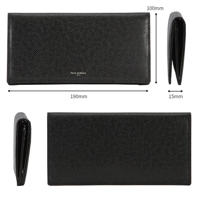 ペッレモルビダ 財布 長財布 本革 型押しレザー 薄マチ 薄い財布 PELLE MORBIDA PMO-BA310 バルカ オーバーロード | PELLE MORBIDA | 07