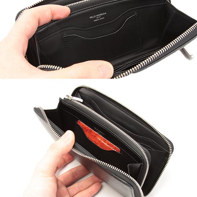 最大37% 2/19限定 ペッレモルビダ 財布 長財布 ラウンドファスナー 本革 型押しレザー PELLE MORBIDA PMO-BA311 バルカ オーバーロード | PELLE MORBIDA | 16