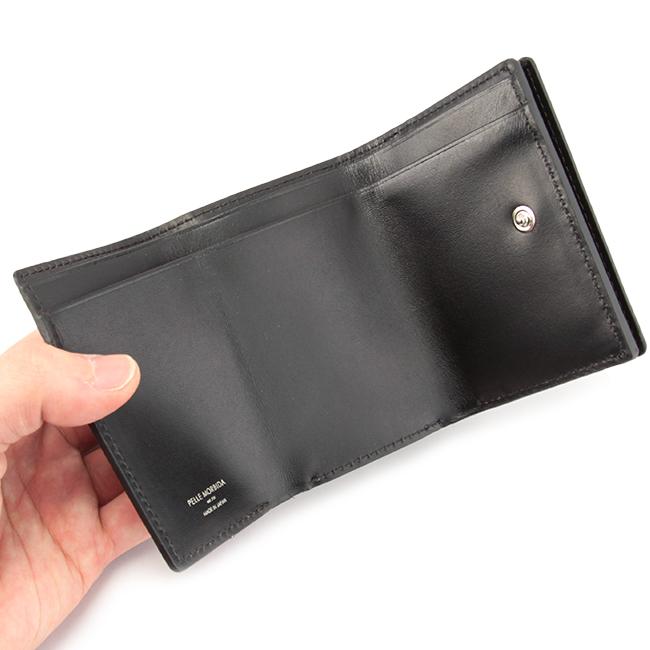 ペッレモルビダ 財布 三つ折り財布 本革 型押しレザー PELLE MORBIDA PMO-BA319 バルカ オーバーロード | PELLE MORBIDA | 13