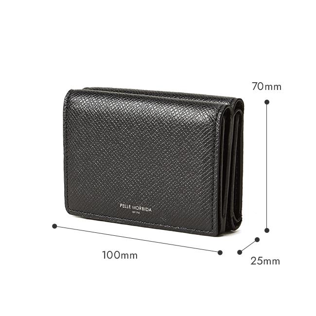 永野さま）PELLE MORBIDA PMO-BA319 三つ折り財布 PELLE MORBIDA（ペッレ モルビダ） 最大41% 12/25限定 財布 三つ折り