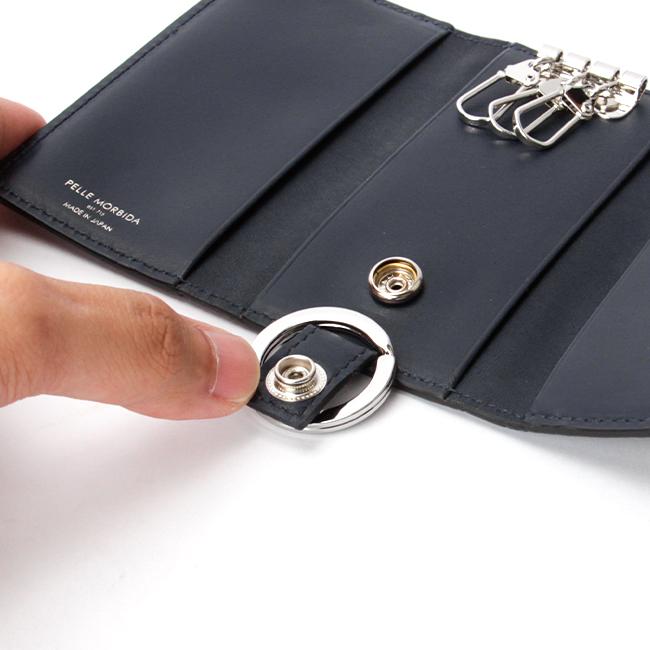 最大42% 1/27限定 ペッレモルビダ キーケース 本革 PELLE MORBIDA PMO-BA617 バルカ レミーキャリアット 日本製 ブランド | PELLE MORBIDA | 08