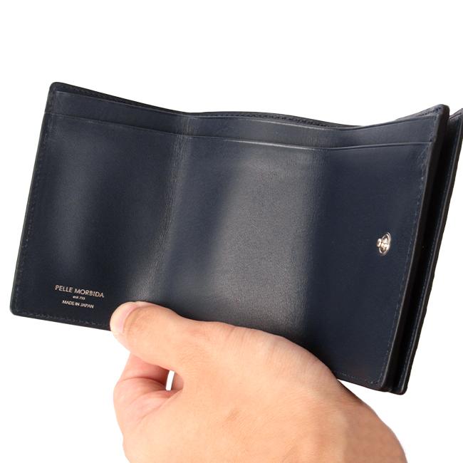 PELLE MORBIDA（ペッレ モルビダ） 最大37% 5/19限定 財布 三つ折り