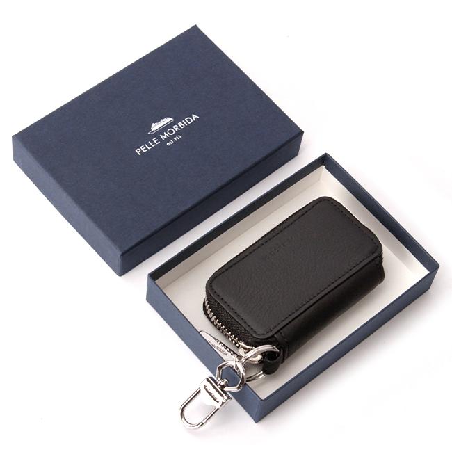 PELLE MORBIDA（ペッレ モルビダ） キーケース スマートキー ラウンド