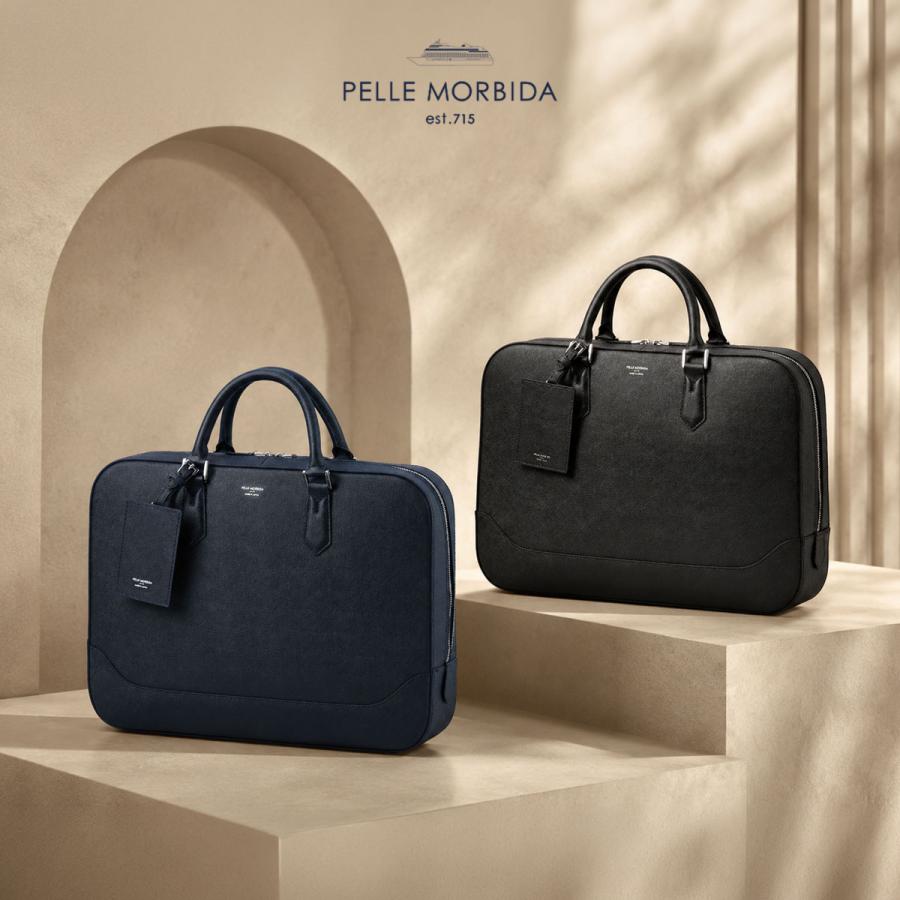 最大42% 8/23限定 ペッレモルビダ ビジネスバッグ ブリーフケース メンズ ブランド レザー 本革 通勤 日本製 A4 B4 PELLE MORBIDA Capitano pmo-ca018 | PELLE MORBIDA | 03