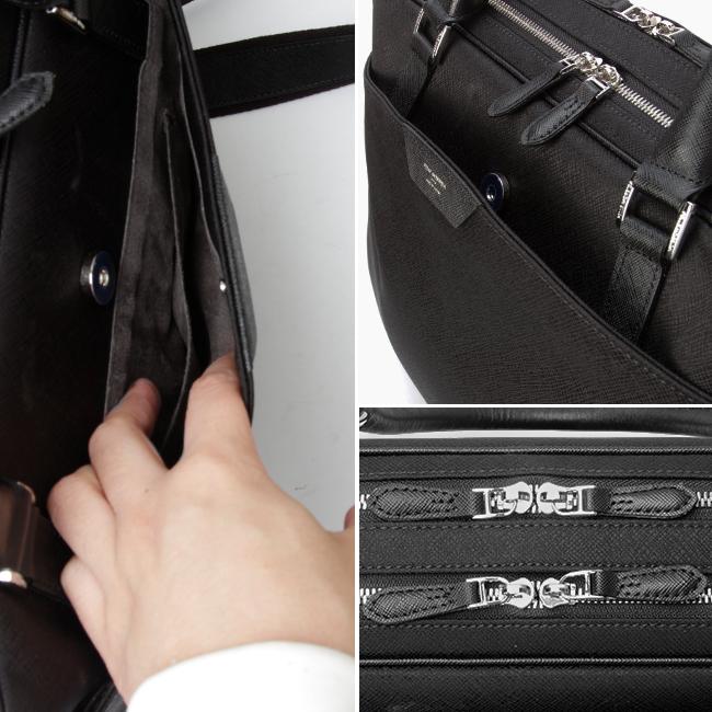 最大53% 3/22まで ペッレモルビダ キャピターノ 2WAY ブリーフケース A4 2室 ナイロン 日本製 ブランド メンズ PELLE MORBIDA Capitano PMO-CA302 | PELLE MORBIDA | 13