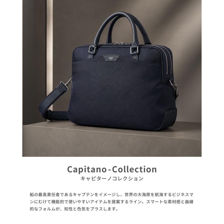 最大41% 9/2限定 ペッレモルビダ キャピターノ 2WAY ブリーフケース A4 2室 ナイロン 日本製 ブランド メンズ PELLE MORBIDA Capitano PMO-CA302 | PELLE MORBIDA | 03