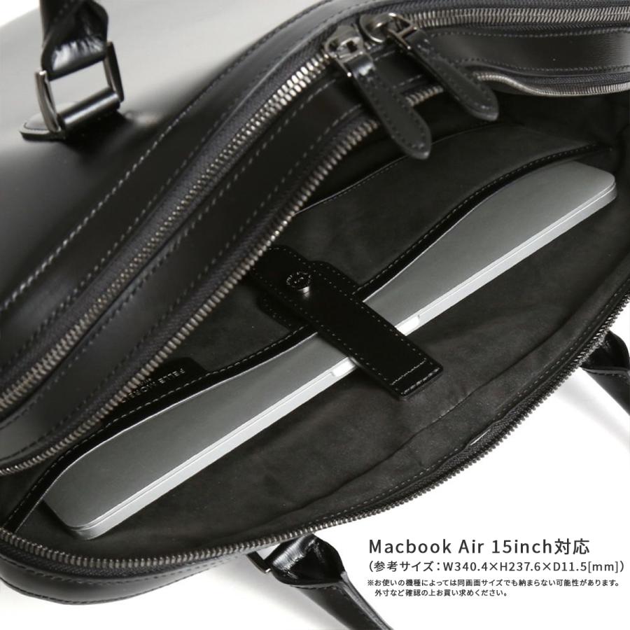 ペッレモルビダ キャピターノ ビジネスバッグ ブリーフケース?2室 B4 本革 PELLEMORBIDA Capitano pmo-ca402 | PELLE MORBIDA | 12