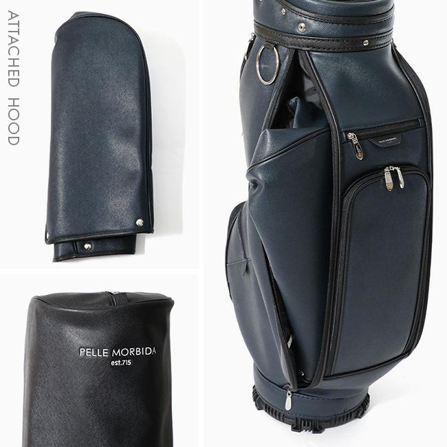 最大42% 8/30限定 ペッレモルビダ ゴルフ PELLE MORBIDA GOLF PMO-PG011 キャディバッグ 自立式 9.5型 5分割 | PELLE MORBIDA | 17