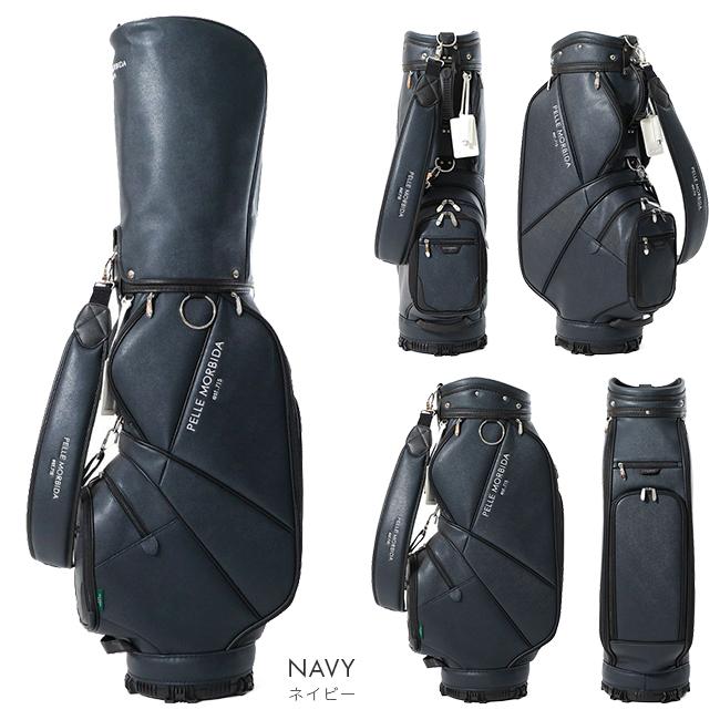 ペッレモルビダ　美品ゴルフ　キャディバック PELLE MORBIDA 最大37%☆10/22限定 ペッレモルビダ キャディバッグ
