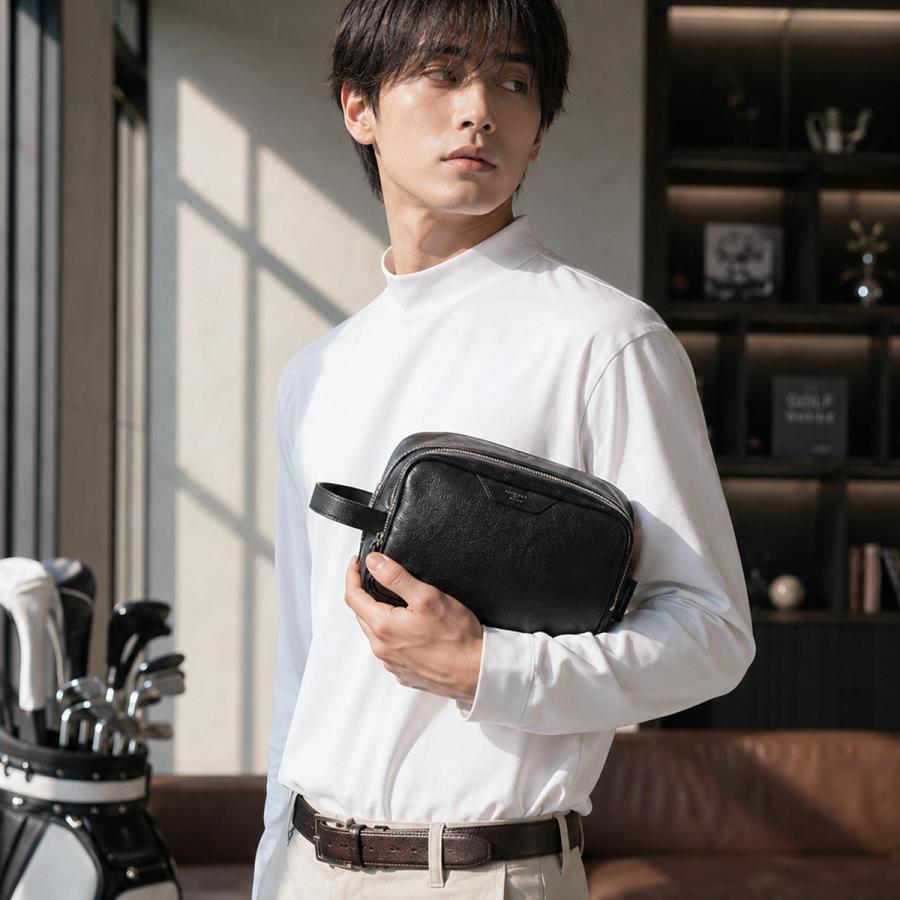 最大42% 8/30限定 ペッレモルビダ ゴルフ PELLE MORBIDA GOLF PMO-PG012 クラッチバッグ カートバッグ ドライビングバッグ  ブランド | PELLE MORBIDA | 06
