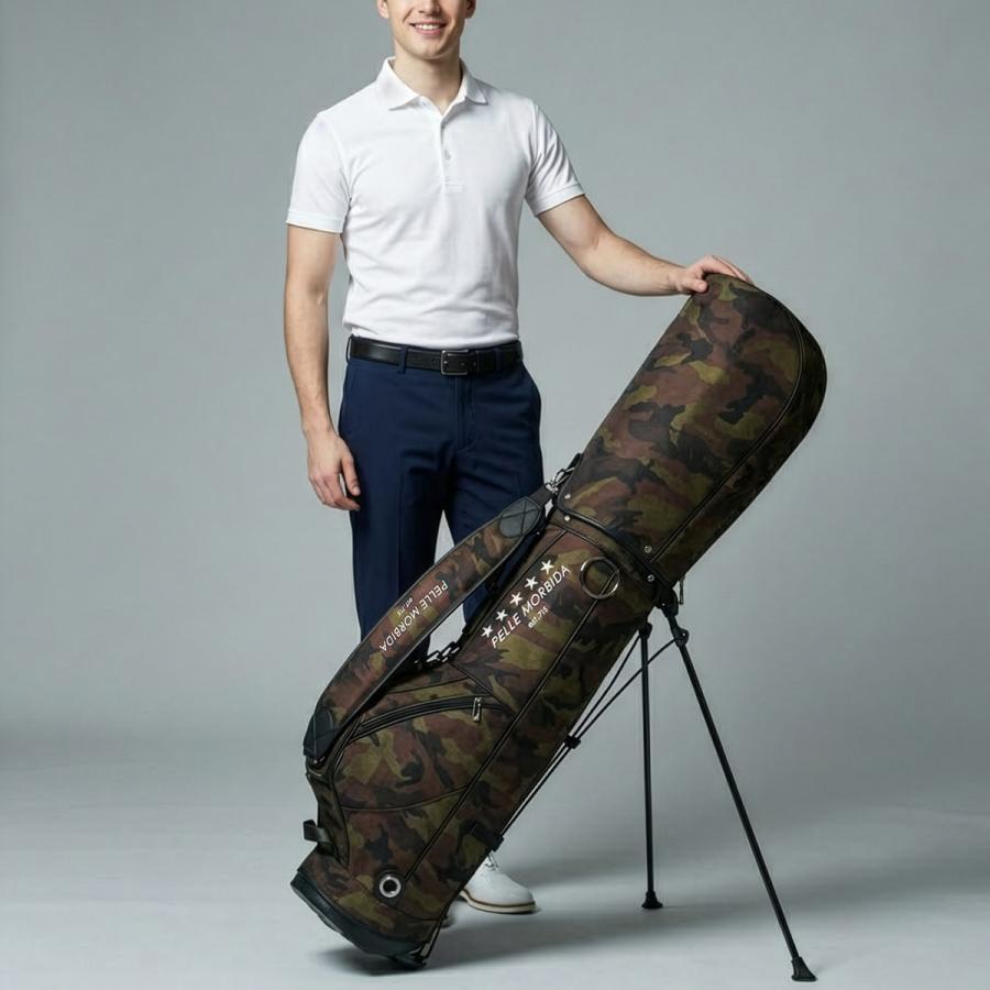 最大42% 2/7限定 ペッレモルビダ ゴルフ スタンドキャディバッグ 合皮 PELLEMORBIDA GOLF pmo-pg101 | PELLE MORBIDA | 03