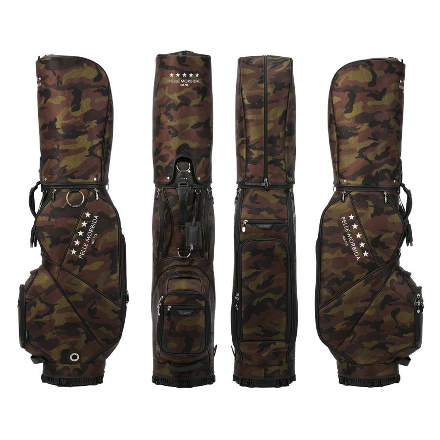 最大42% 2/7限定 ペッレモルビダ ゴルフ キャディバッグ 自立 合皮 PELLEMORBIDA GOLF pmo-pg111 | PELLE MORBIDA | 02