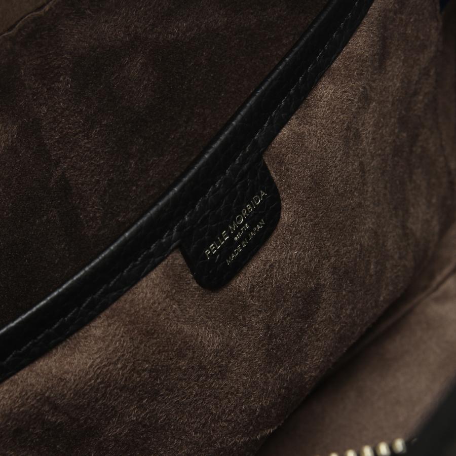 ペッレモルビダ トートバッグ メンズ レディース ブランド レザー 本革 日本製 ファスナー付き 小さめ PELLE MORBIDA pmo-te015 | PELLE MORBIDA | 15