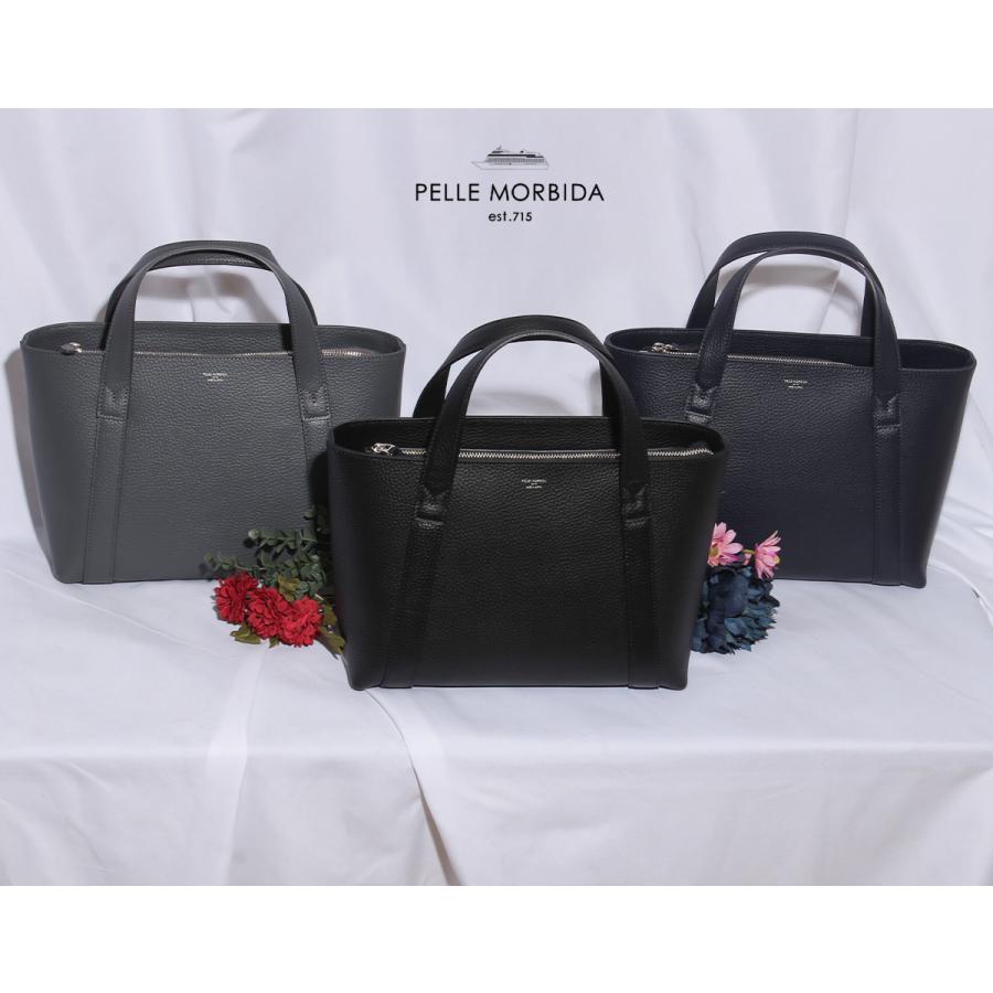 ペッレモルビダ トートバッグ メンズ レディース ブランド レザー 本革 日本製 ファスナー付き 小さめ PELLE MORBIDA pmo-te015 | PELLE MORBIDA | 04