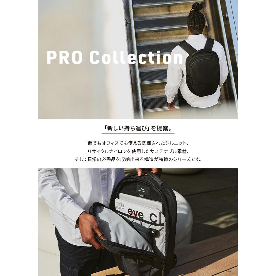 最大50% 2/15限定 Aer Pro Pack Slim エアー リュック ビジネスリュック バッグ メンズ 黒 A4 B4 61004 | Aer | 02