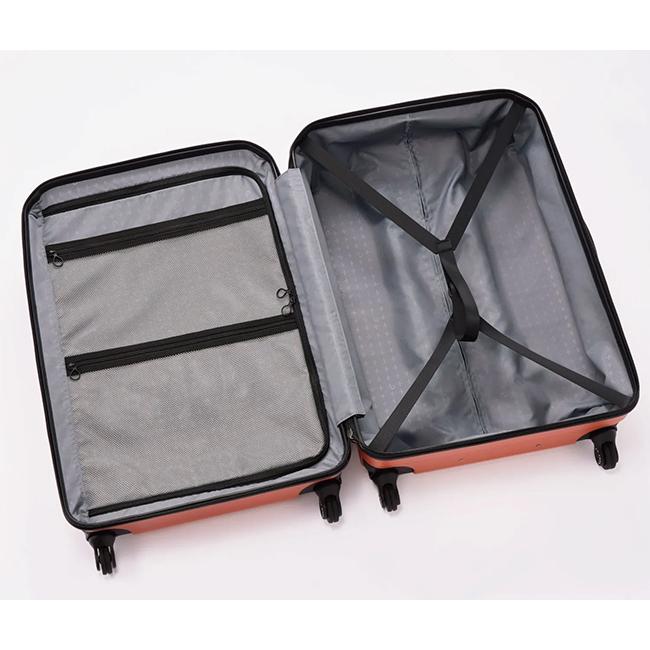 プロテカ スーツケース Lサイズ 74L 軽量 中型 日本製 フロントオープン 静音キャスター ストッパー ポケットライナー2 01343 10年保証 | ProtecA | 11