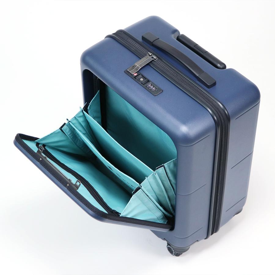 最大50% 4/25限定 プロテカ スーツケース 機内持ち込み Sサイズ 40L 軽量 日本製 フロントオープン 静音キャスター ストッパー PROTECA 01471 10年保証 | ProtecA | 09