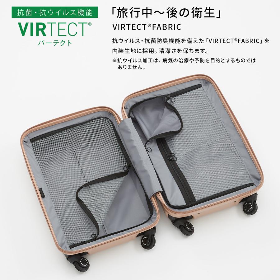 最大51% 1/27限定 プロテカ スーツケース 機内持ち込み Sサイズ SS 35L 軽量 日本製 静音キャスター ストッパー コーリー2 Proteca 01481 10年保証 在庫限り | ProtecA | 09