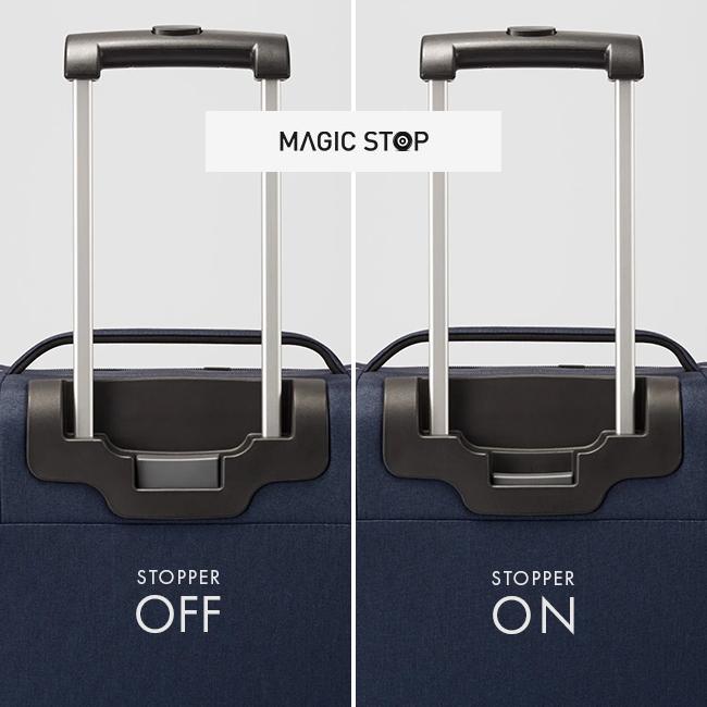 プロテカ ソフトキャリー スーツケース Mサイズ 66L 軽量 中型 日本製 フロントポケット ストッパー エース アクトーイ2 Proteca 12102 | ProtecA | 07