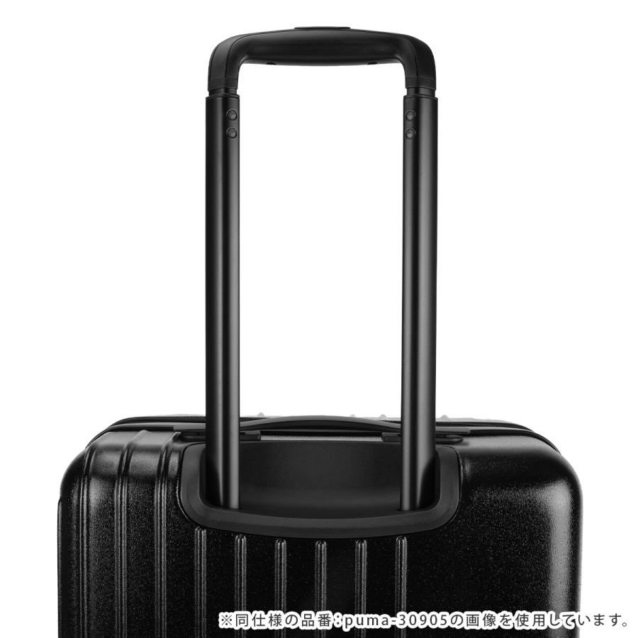 PUMA（プーマ） スーツケース Mサイズ 65L/74L 軽量 中型 拡張機能 4輪