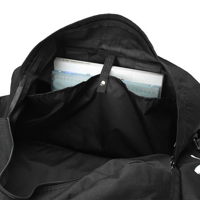 4児BOYmama♡翌日発送　黒　38 PUMA（プーマ） 最大42% 2/3限定 ボストンバッグ 50L ダッフルバッグ