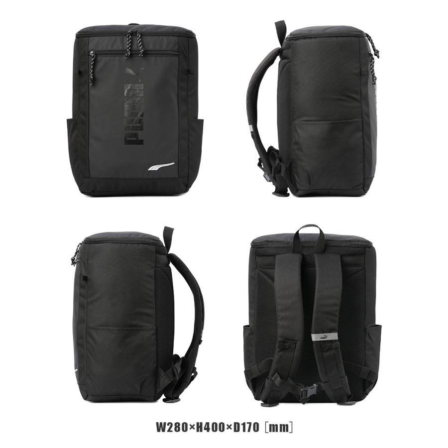 プーマ リュック キッズ PUMA 20L スクエア ボックス型 通学 男子 女子 小学生 大容量 子供用 アドルフ A4 J20251の画像