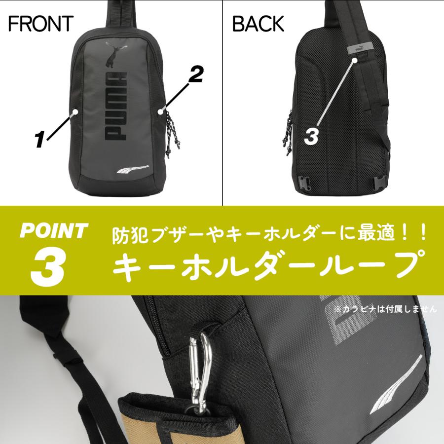 PUMA（プーマ） 最大37% 5/19限定 アドルフII ボディバッグ ワン