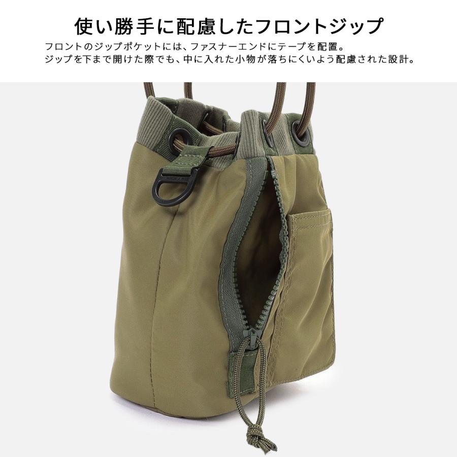 ブリーフィング フィム ショルダーバッグ 巾着型 5.0L 撥水 日本製 ブランド ミリタリー BRIEFING FIME BRA253G58 | BRIEFING | 10