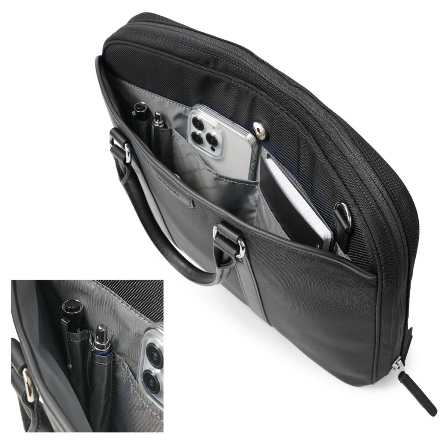 最大53% 3/1まで サムソナイト トレードマスター4 ビジネスバッグ 2WAY ラウンドブリーフケース A4 撥水 抗菌 メンズ Samsonite TRADE MASTER4 QI2-001 | Samsonite | 12