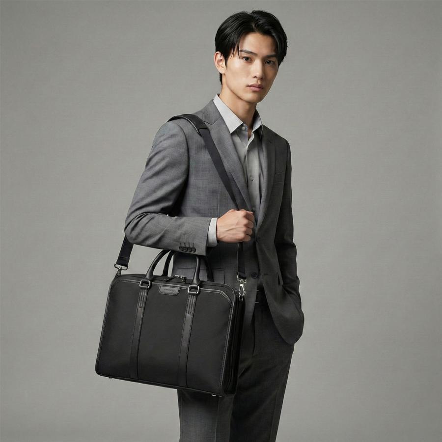 最大50% 2/25限定 サムソナイト トレードマスター4 ビジネスバッグ 2WAY スクエアブリーフケース A4 撥水 抗菌 メンズ Samsonite TRADE MASTER4 QI2-002 | Samsonite | 05