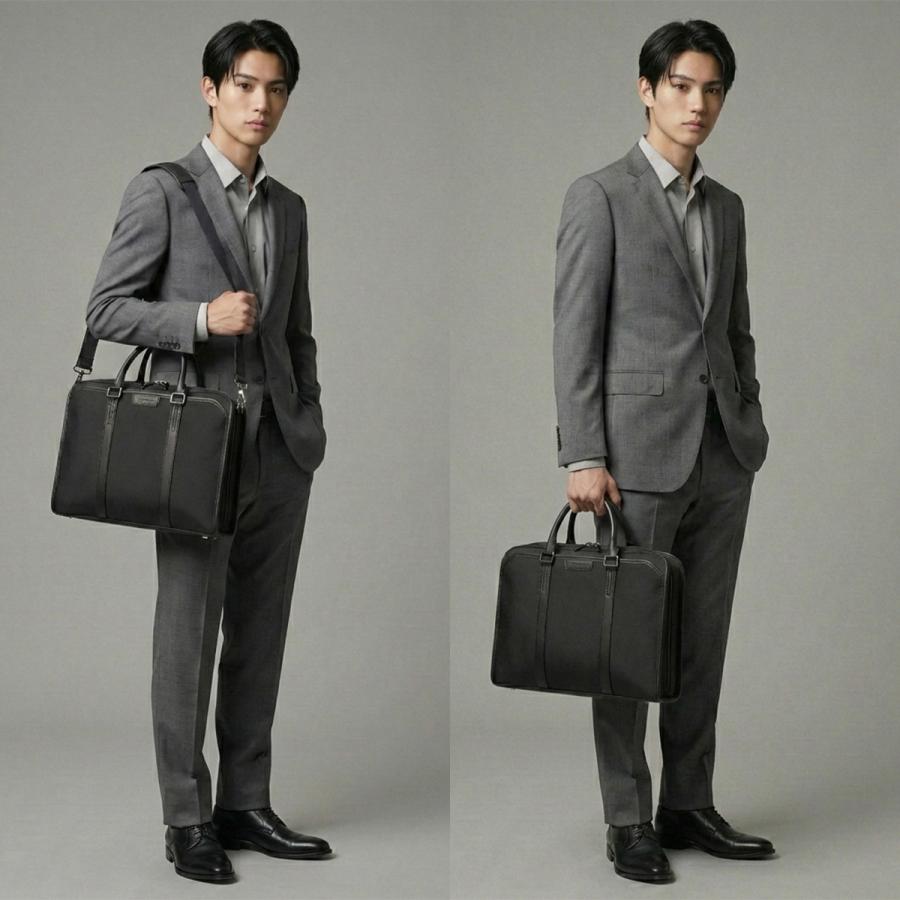 最大51% 4/23限定 サムソナイト トレードマスター4 ビジネスバッグ 2WAY スクエアブリーフケース A4 撥水 抗菌 メンズ Samsonite TRADE MASTER4 QI2-002 | Samsonite | 06