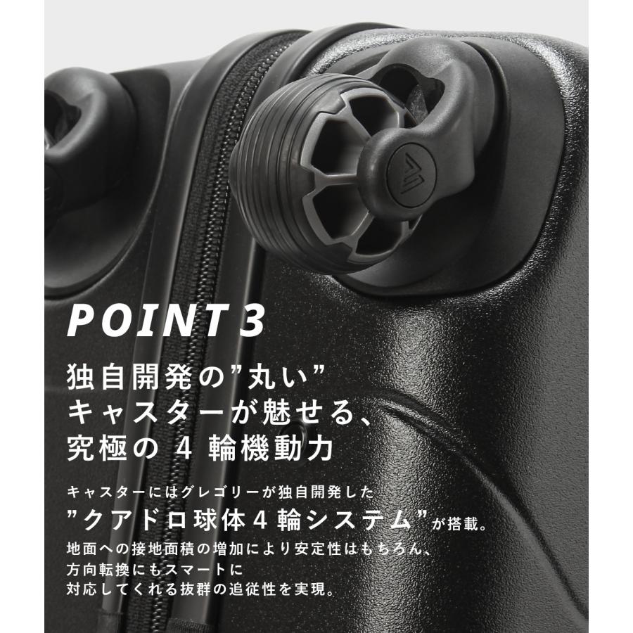 グレゴリー 機内持ち込み Sサイズ SSサイズ 37L 軽量 小型 小さめ 4輪 キャリーオン GREGORY TRAVEL QUADRO INT Carry On 1509502426 | GREGORY | 07