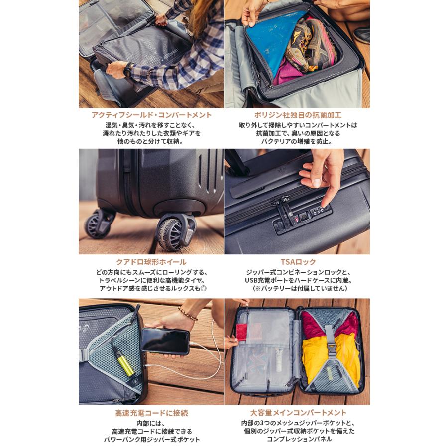 最大50% 3/25限定 グレゴリー スーツケース Mサイズ 軽量 42L 中型 抗菌加工 キャリーケース クアドロプロ 22 GREGORY QUADRO PRO 1393152426 | GREGORY | 02