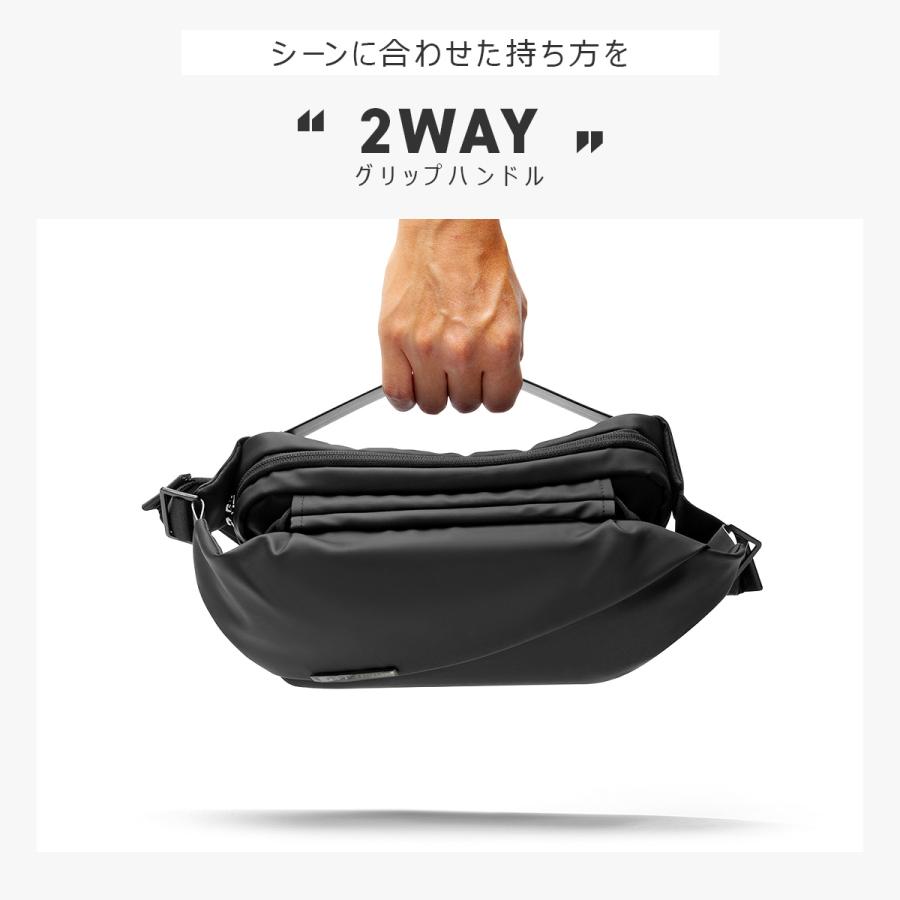 最大42% 8/9限定 NIID R0 ニード バッグ ボディバッグ ウエストバッグ メンズ レディース ブランド ペットボトル 斜めがけ 撥水 2L | NIID | 12