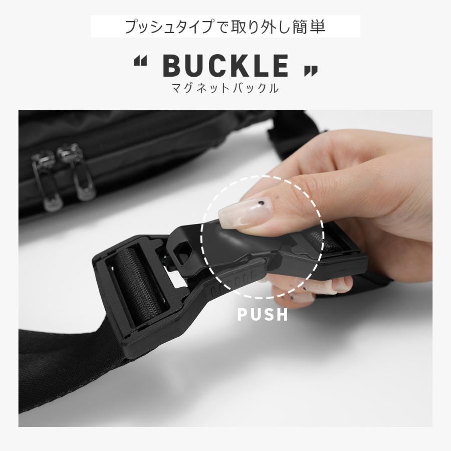 最大42% 8/9限定 NIID R0 ニード バッグ ボディバッグ ウエストバッグ メンズ レディース ブランド ペットボトル 斜めがけ 撥水 2L | NIID | 13