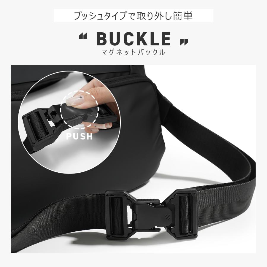 NIID R1 ニード バッグ ボディバッグ ショルダーバッグ メンズ レディース ブランド ペットボトル 斜めがけ 撥水 6L | NIID | 15