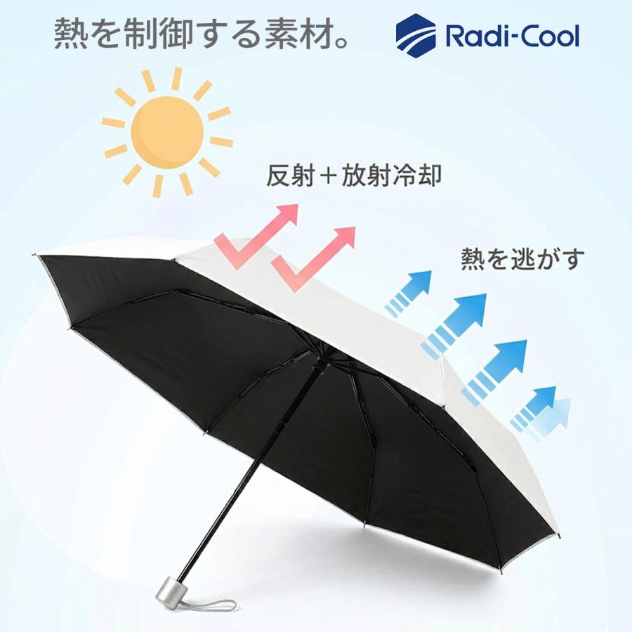 ESTA エスタ ラディクール 60cm 折りたたみ傘 晴雨兼用 日傘 遮熱 遮光