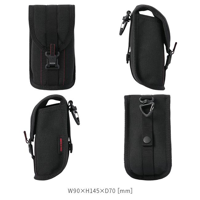 ブリーフィング　サングラスケース　ブラック ブリーフィング アイヴォル メガネケース サングラスケース