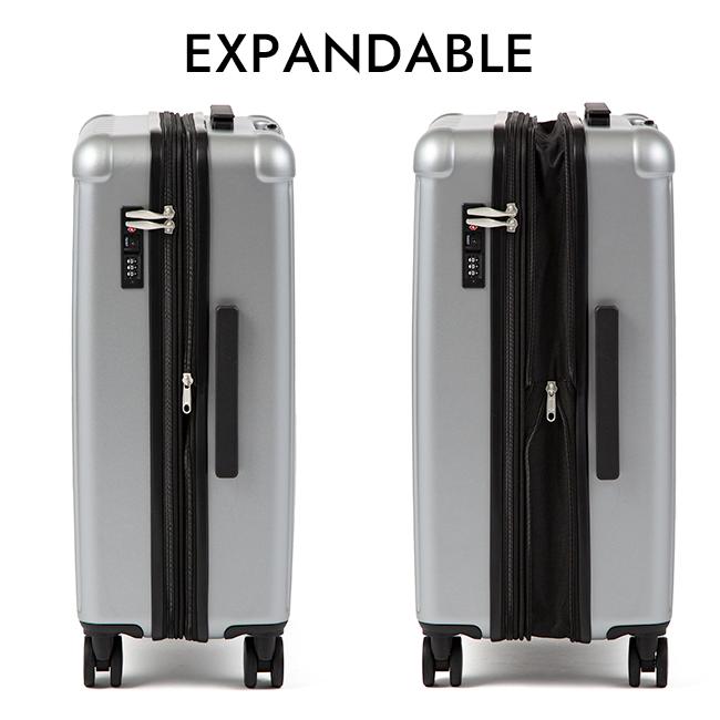 最大42% 1/13限定 エース スーツケース Mサイズ 51L/63L 軽量 中型