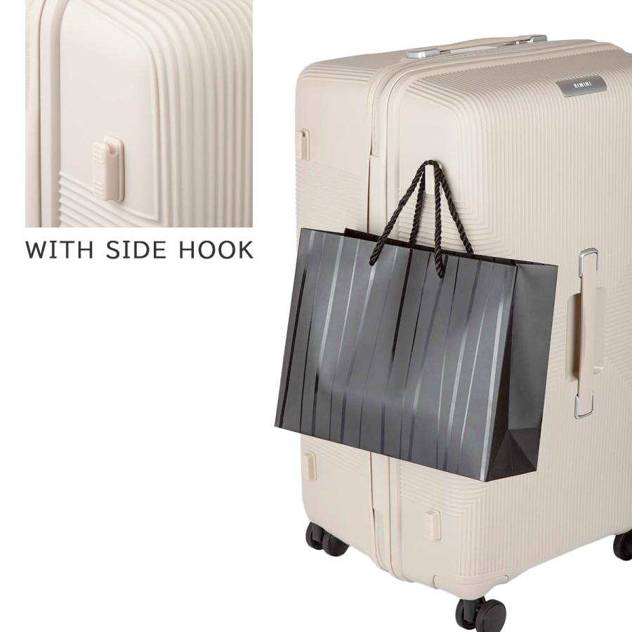 最大50% 1/5限定 リミニ スーツケース Lサイズ 89L 軽量 大型 大容量