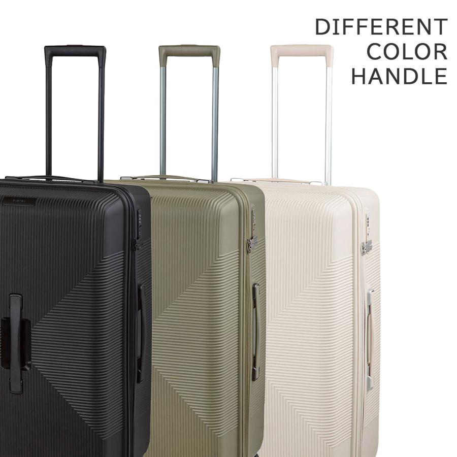 最大51% 1/13限定 リミニ スーツケース Lサイズ 89L 軽量 大型 大容量