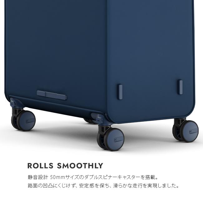 最大44% 6/1まで ローリンク スーツケース LLサイズ 100L 大型 大容量 軽量 折りたたみ 受託手荷物規定内 コンパクト スリム フウトウ Rollink FUTO 在庫限りの画像
