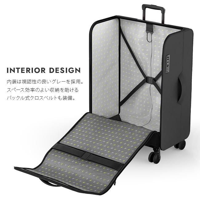 新品未使用 大容量 超軽量 100L キャリーケース スーツケース 4輪 Rollink/ローリンク 薄くたためるスーツケース4輪100L ディノス