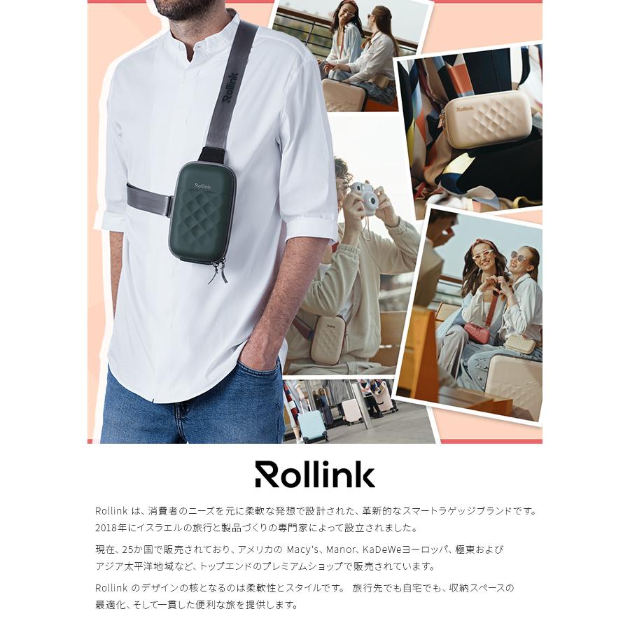 最大42% 3/3限定 ローリンク ボディバッグ ワンショルダーバッグ メンズ レディース ブランド 軽量 縦型 旅行 防犯 トラベルバッグ Rollink GO 在庫限り | Rollink | 04