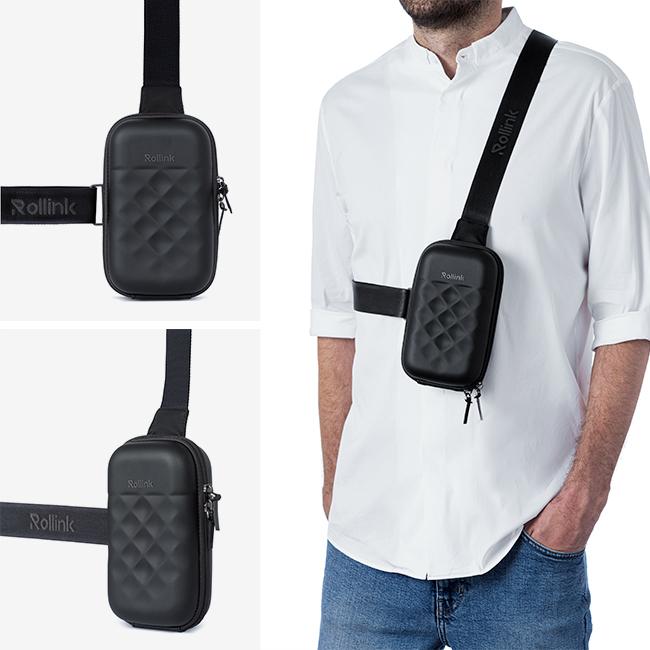 最大42% 3/3限定 ローリンク ボディバッグ ワンショルダーバッグ メンズ レディース ブランド 軽量 縦型 旅行 防犯 トラベルバッグ Rollink GO 在庫限り | Rollink | 11
