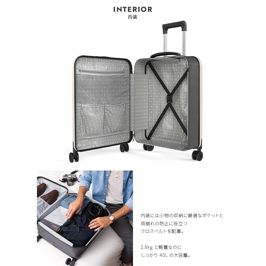 Rollink Flex折りたたみ　40L スーツケース ウォームグレー Rollink 最大51% 9/12限定 ローリンク スーツケース 機内