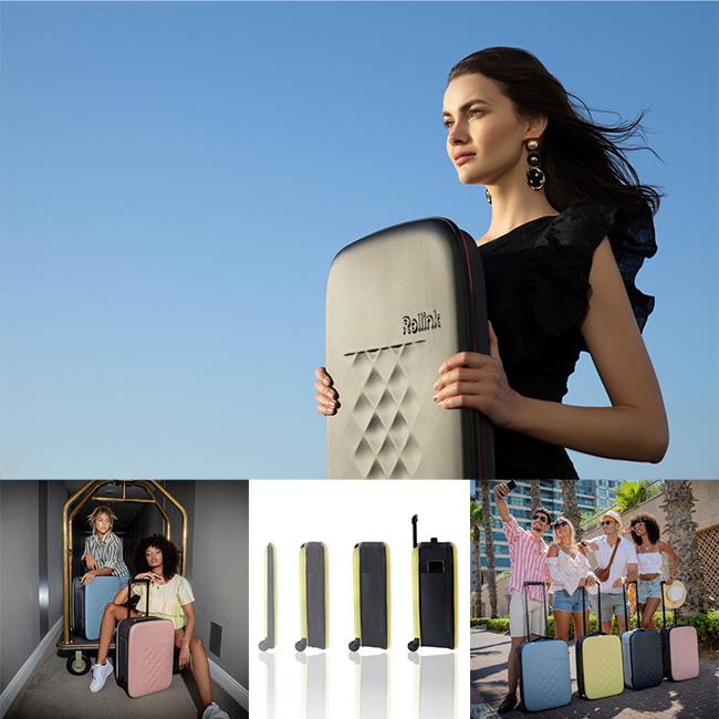 最大42% 4/22限定 ローリンク スーツケース 機内持ち込み 40L Sサイズ 2輪タイプ 折りたたみ 薄マチ コンパクト スリム 拡張 軽量 Rollink FLEX 在庫限り | Rollink | 12