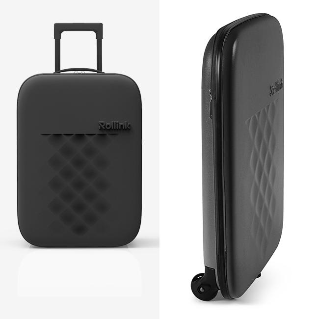 最大51% 12/28限定 ローリンク スーツケース 機内持ち込み 40L Sサイズ 2輪タイプ 折りたたみ 薄マチ コンパクト スリム 拡張 軽量 Rollink FLEX 在庫限り | Rollink | 13