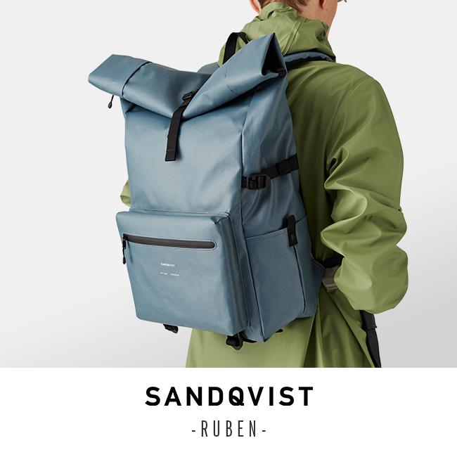 サンドクヴィスト リュック レディース メンズ 撥水 防水 ロールトップ 18L SANDQVIST RUBEN 在庫限り | SANDQVIST | 21
